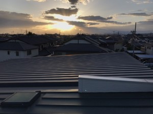 夕焼け！！