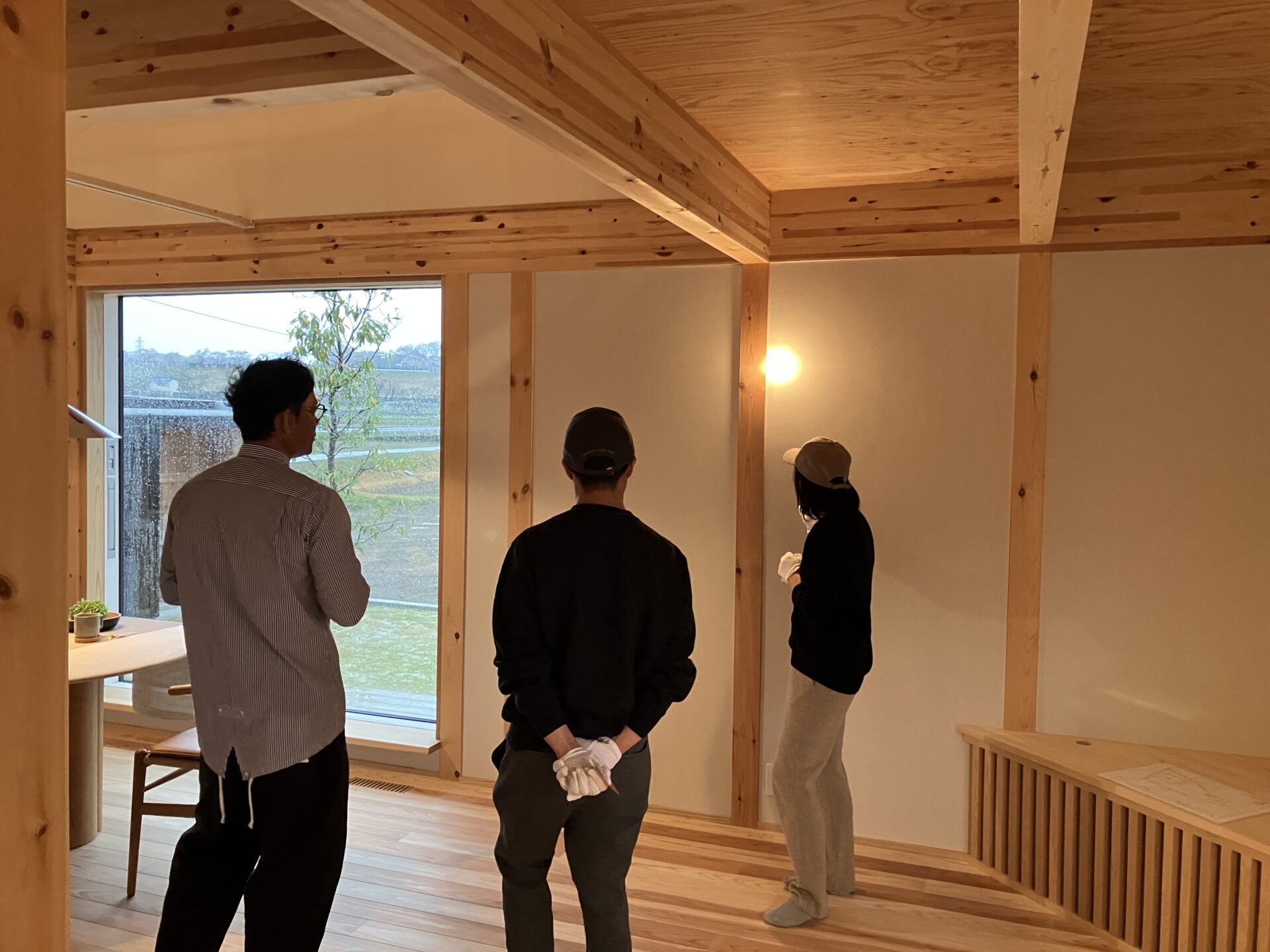 完成見学会風景
