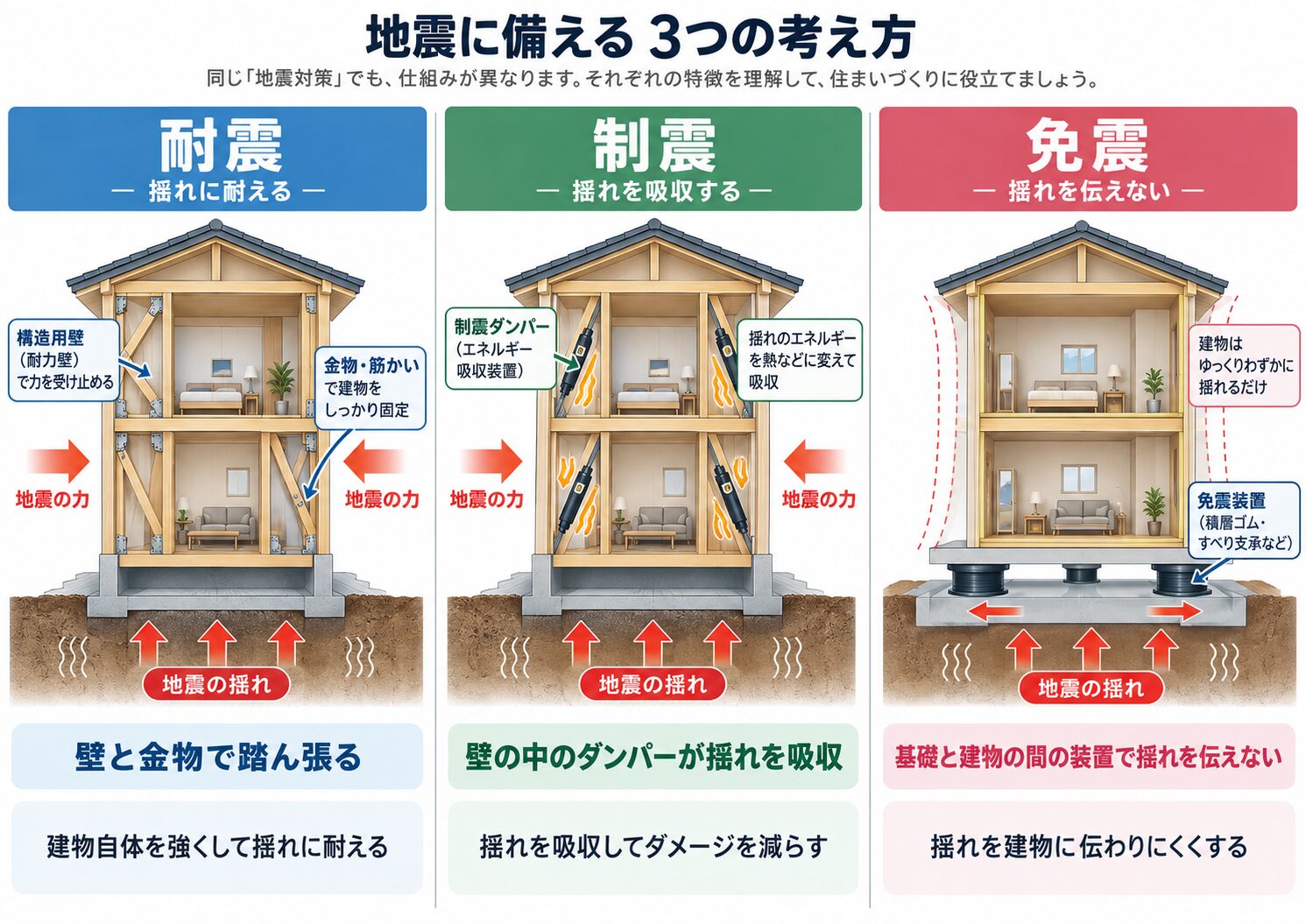 耐震 制震 免震